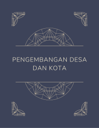 Pengembangan Desa dan Kota